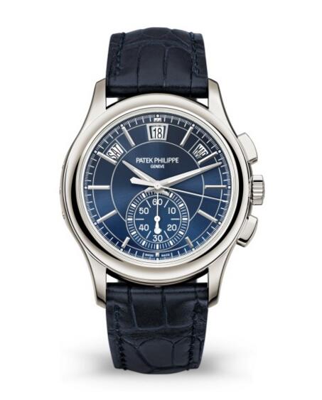 Buy Patek Philippe Replica Complications Blue Dial Platinum Chronograph 5905P-001